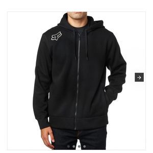 FOX REFORMED SHERPA ZIP HOODIE black size XXL